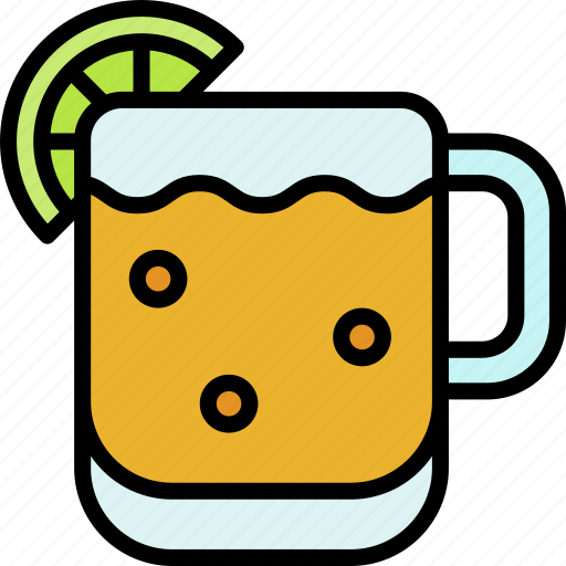 Michelada, food, and, restaurant, cultures, lime, mexican icon - Download on Iconfinder