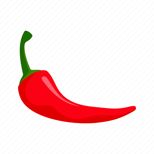 Chilli, food, fruit, pepper, red, retro, vintage icon - Download on Iconfinder