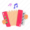 percussion, accordion, melodeon, harmonium, musical instrument
