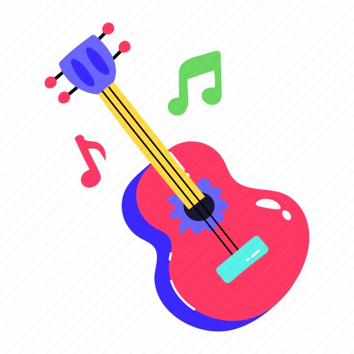 Guitar, musical instrument, guitar music, acoustic guitar, string instrument icon - Download on Iconfinder