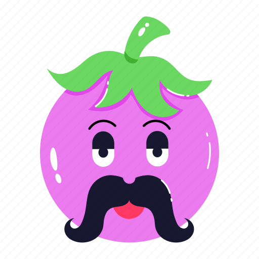 Plum, prune, fruit, food, cute plum icon - Download on Iconfinder