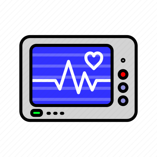 Disease, health, healthcare, heart, hospital, medical, monitor icon - Download on Iconfinder
