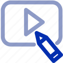 edit video, editing, video, cut, clip, software, production