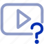 question video, inquiry, video, quiz, answer, education, challenge 