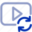 update video, refresh, upgrade, streaming, revision, edit, clip 