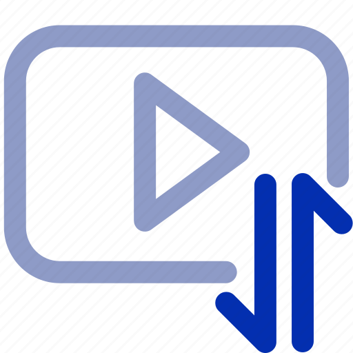 Video synchronization, syncing, video, playback, alignment, timing, edit icon - Download on Iconfinder