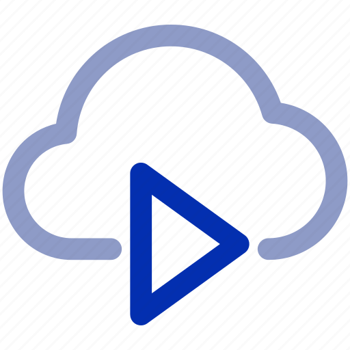 Cloud video, cloud, video, streaming, storage, multimedia, network icon - Download on Iconfinder