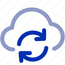 refresh cloud, cloud, refresh, sync, update, reload, backup