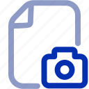 camera, file