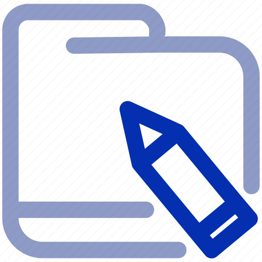 Edit folder, folder, edit, modify, document, settings, manage icon - Download on Iconfinder