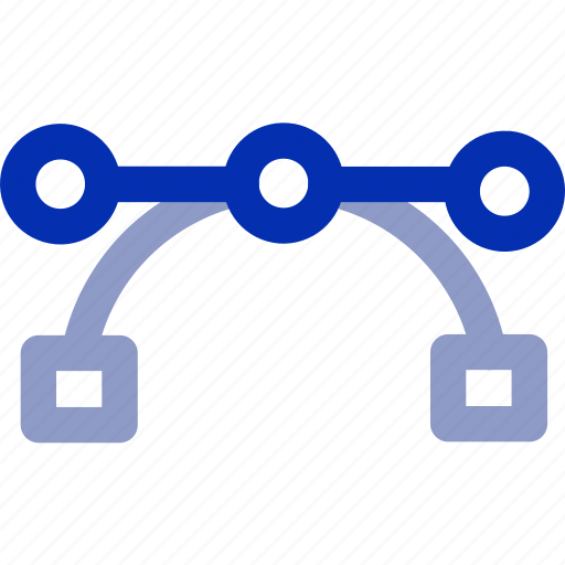 Bezier tool, bezier, curve, anchor, vector, edit, tool icon - Download on Iconfinder
