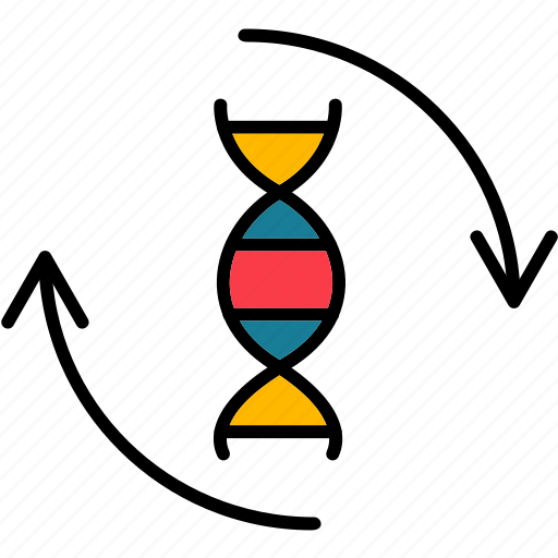 Dna, sequence, strand, gene, genetic, cell, icon icon - Download on Iconfinder