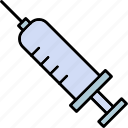 syringe, vaccine, vaccination, injectionicon