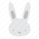 rabbit, head, bunny, mid-autumn, festival