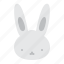 rabbit, head, bunny, mid-autumn, festival 