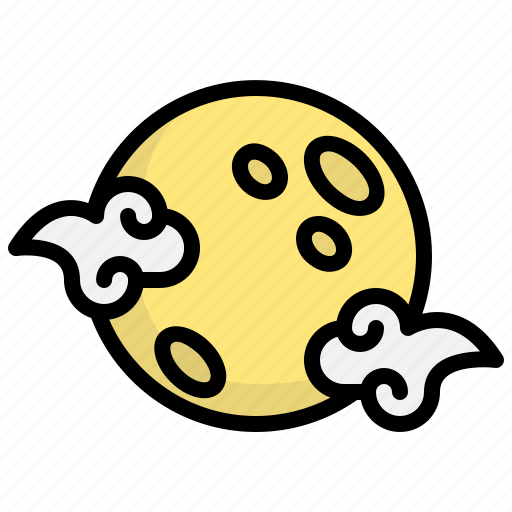 Moon, night, mid-autumn, festival, chinese icon - Download on Iconfinder