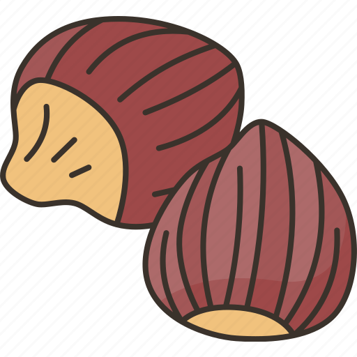 Chestnuts, seeds, food, snack, autumn icon - Download on Iconfinder