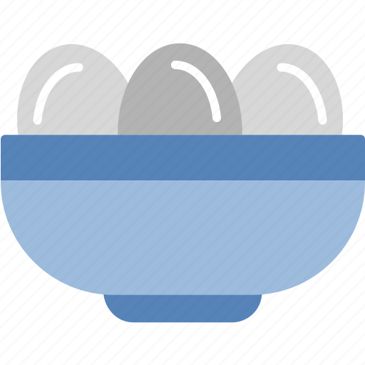 Boiled, egg, food, breakfast, yolk, protein, healthy icon - Download on Iconfinder