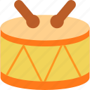 drum, audio, instrument, music, musical, percussion, sound, icon