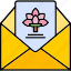 invitation, card, letter, mail, message, icon 