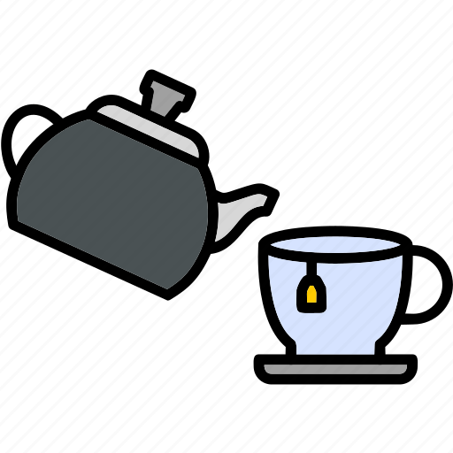 Tea, pot, drink, food, hot, kettle, icon icon - Download on Iconfinder