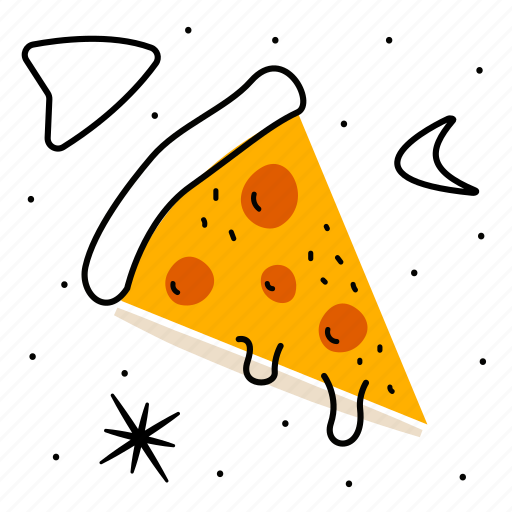 Mid, century, pizza icon - Download on Iconfinder