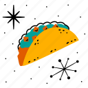 mid, century, taco