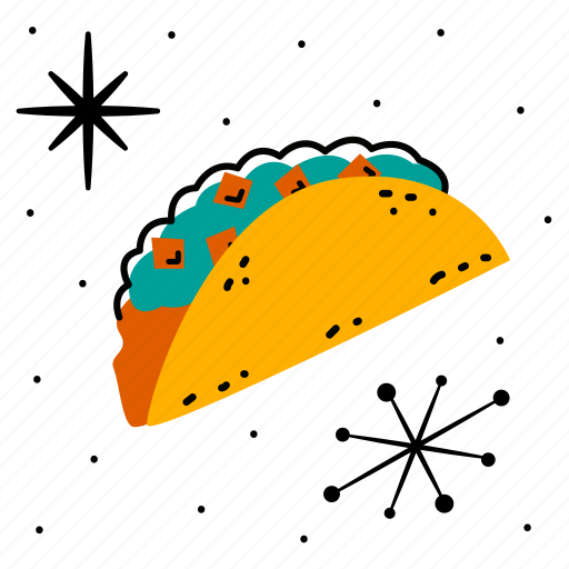 Mid, century, taco icon - Download on Iconfinder
