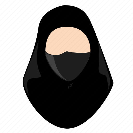 Arab Avatar Female Hijab Islam Lady Profile Icon