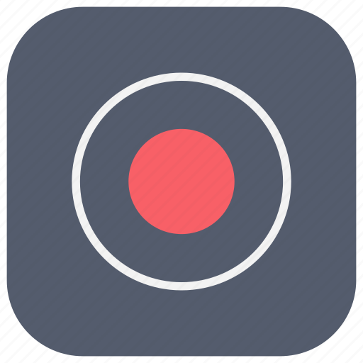 App, audio, record, recorder, ui, video, voice icon - Download on Iconfinder