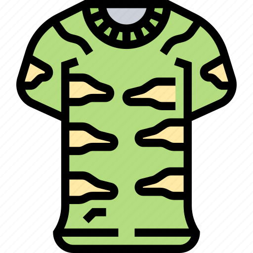Shirt, camouflage, uniform, cloth, military icon - Download on Iconfinder