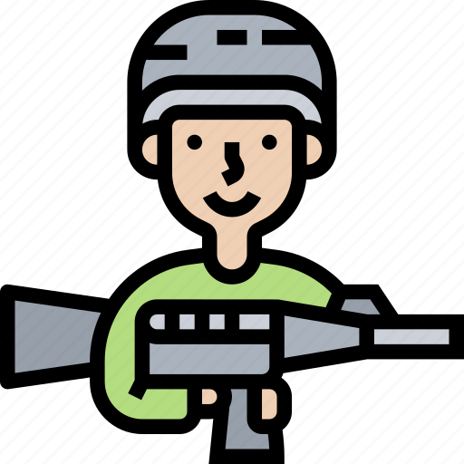 Soldier, army, combat, commando, uniform icon - Download on Iconfinder