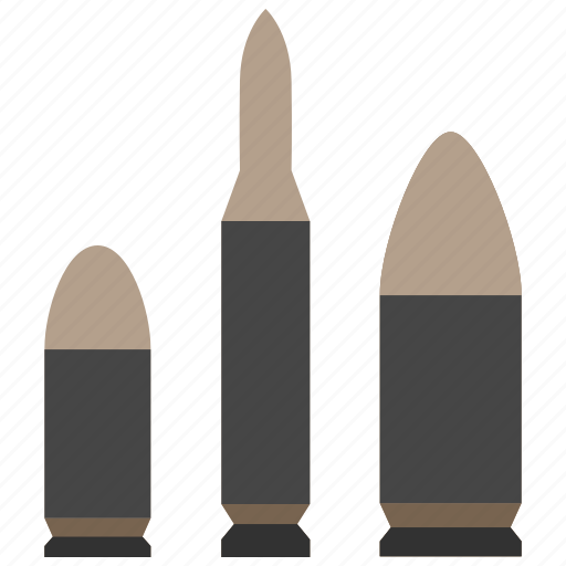 Bullet, weapon, gun, handgun, cartridge, ammunition, danger icon - Download on Iconfinder