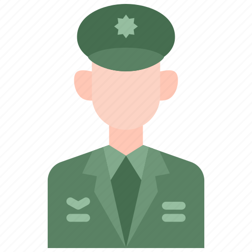 General, military, army, man, uniform, commander, soldier icon - Download on Iconfinder