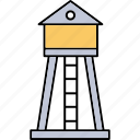 observatory tower, spyglass, lookout-tower, space, lighthouse, watch tower, military tower