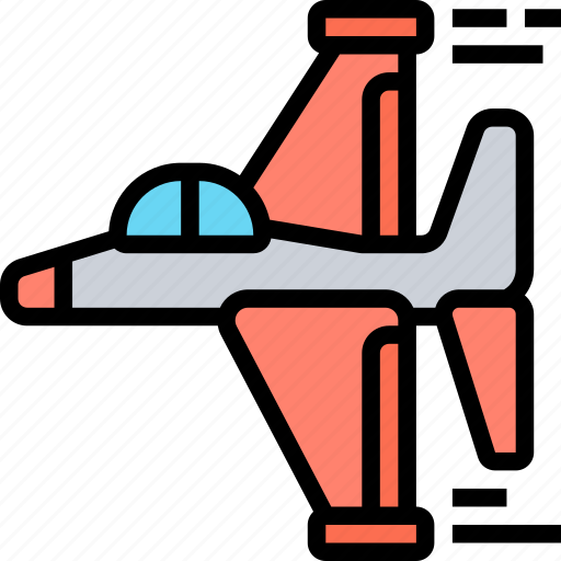 Aircraft, aviation, fighter, military, transport icon - Download on Iconfinder