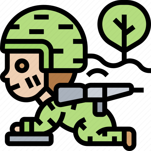 Camouflage, soldier, operation, hide, sniper icon - Download on Iconfinder