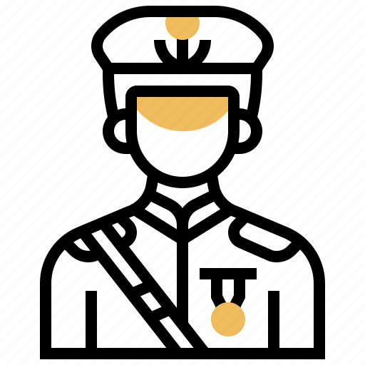 Captain, marine, navy, sailor, uniform icon - Download on Iconfinder