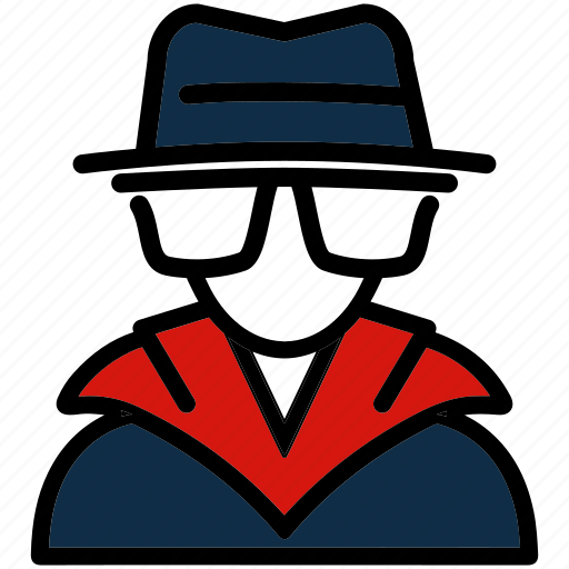 Agent, crime, detective, investigator, spy icon - Download on Iconfinder