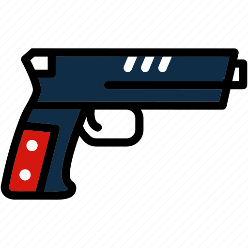 Gun, hand, pistol, war, weapon icon - Download on Iconfinder