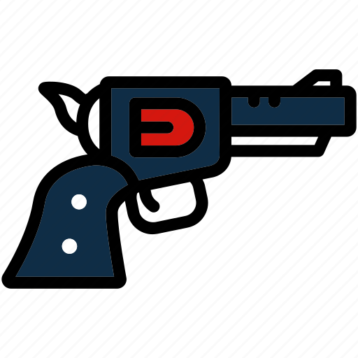 Gun, handgun, pistol, revolver, weapons icon - Download on Iconfinder