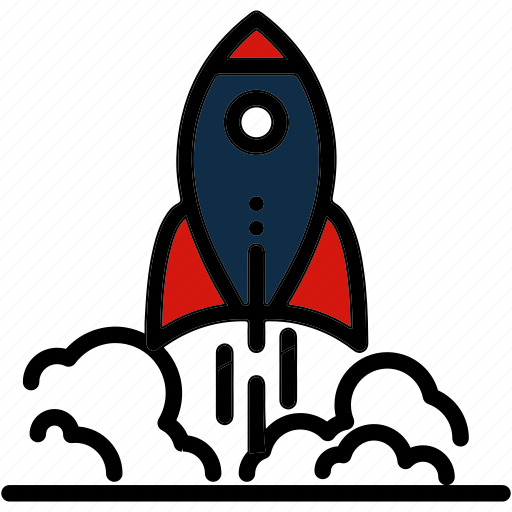 Launch, rocket, shuttle, spacecraft, spaceship icon - Download on Iconfinder