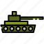 military tank, tank, army tank 