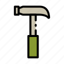 tool, construction, hammer, repair