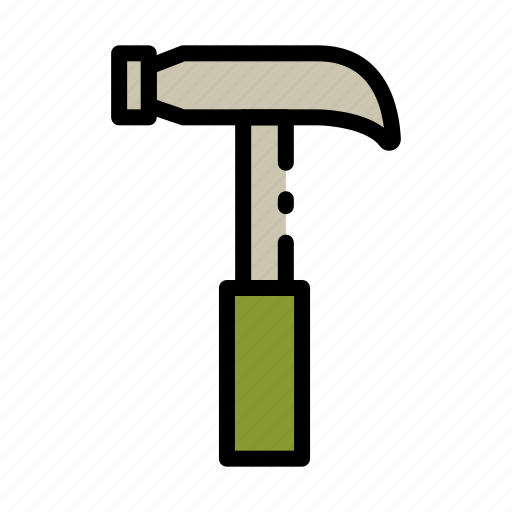 Tool, construction, hammer, repair icon - Download on Iconfinder
