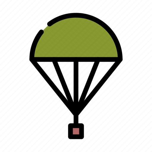 Delivery, air, parachute icon - Download on Iconfinder