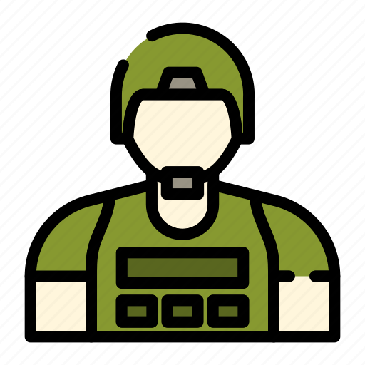 Soldier, man, military icon - Download on Iconfinder