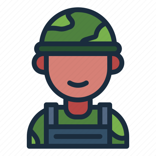 Soldier, avatar, army, military, war icon - Download on Iconfinder