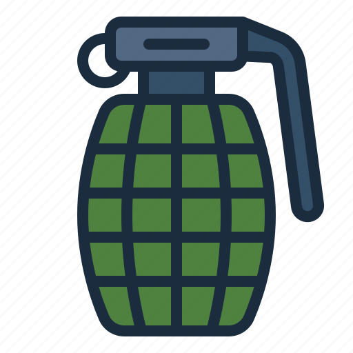 Grenade, weapon, army, military, war icon - Download on Iconfinder
