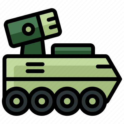 Military, anti aircraft vehicle, missiles, war, aircraft, soldier, tank icon - Download on Iconfinder